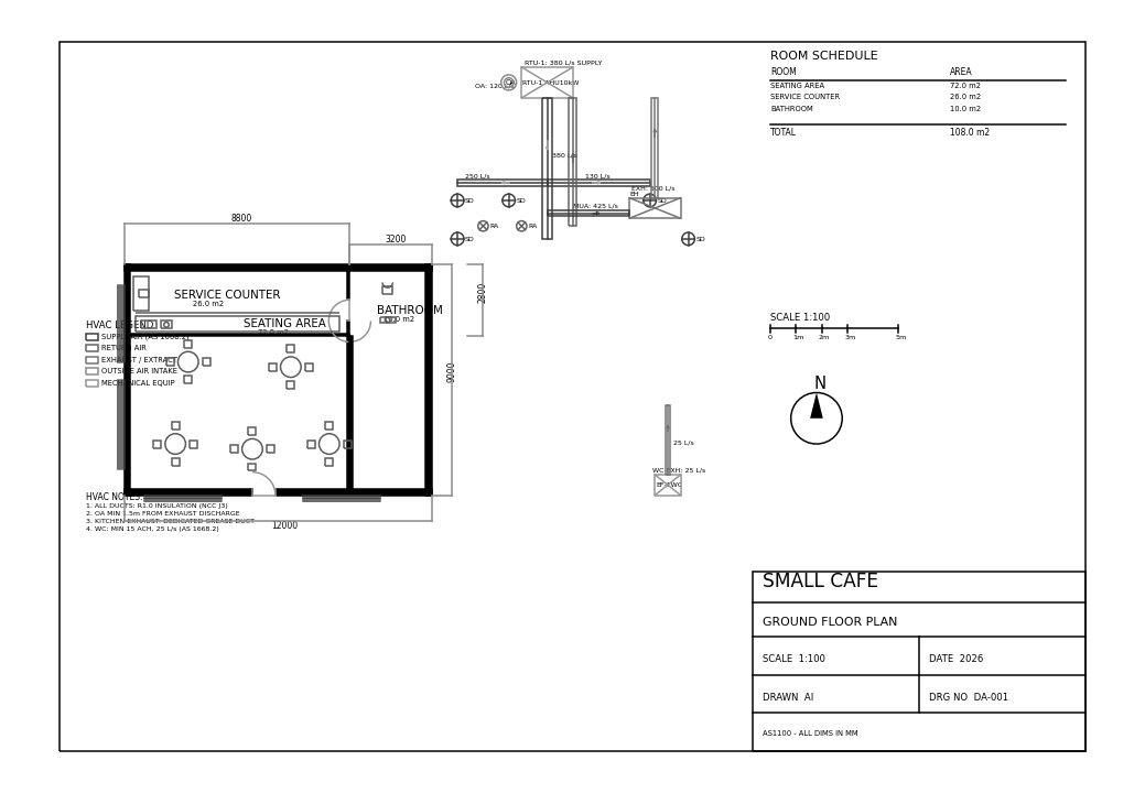 Add HVAC supply + return overlay, 2 diffusers per zone