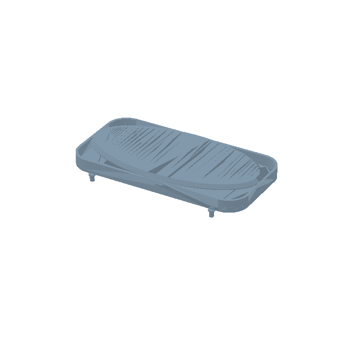Single sensor-bin lid flap part